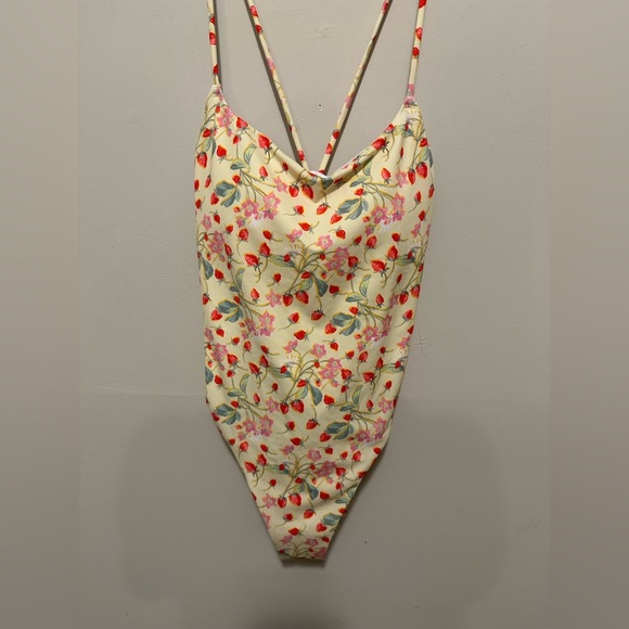 NWT Victoria's Secret Essential Scoop One-Piece Swimsuit Size L/Coverup Size M/L - Picture 13 of 16